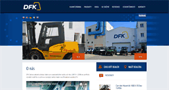 Desktop Screenshot of dfk.cz